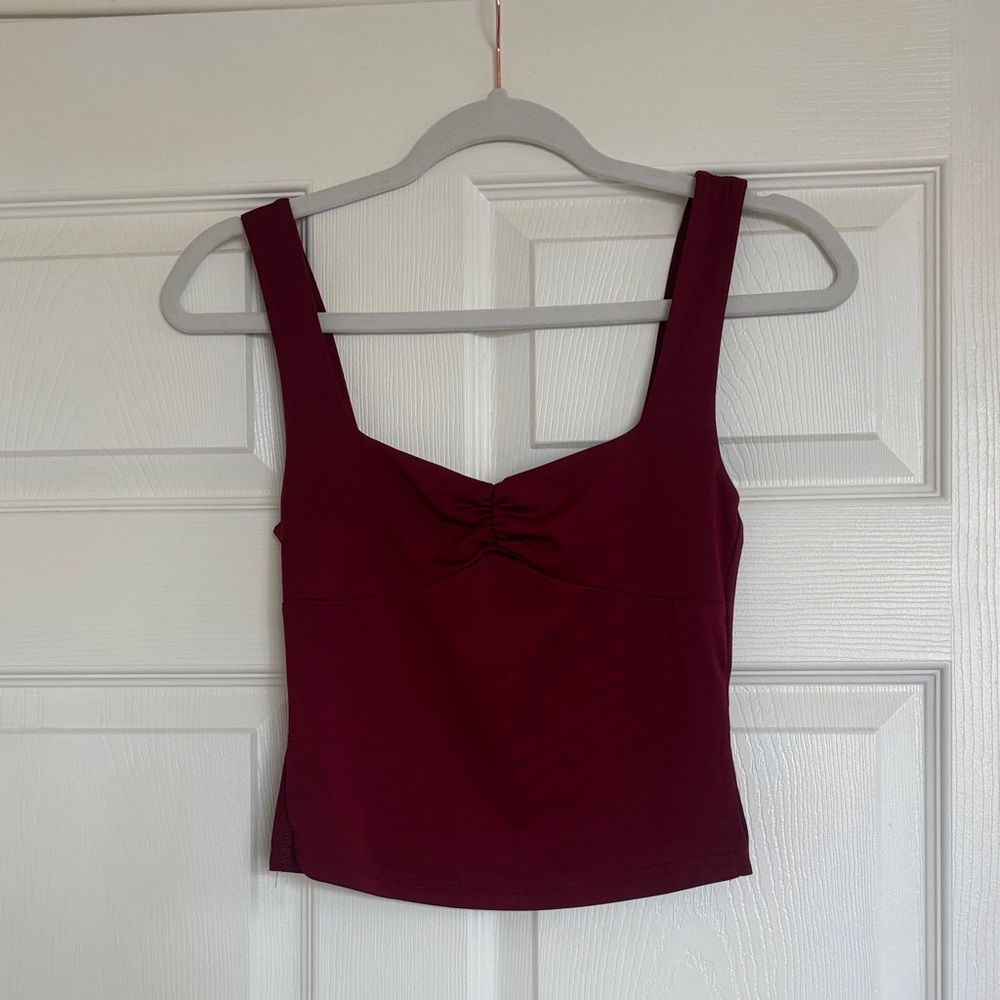 Edikted Maroon Women's Top